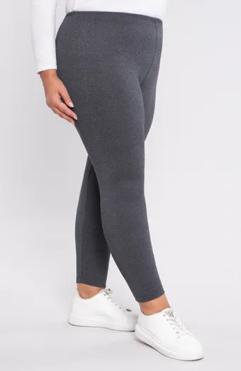leggings lisci color grafite
