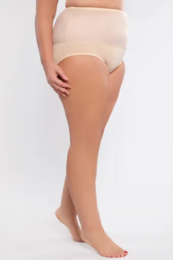 slip modellanti beige a vita alta