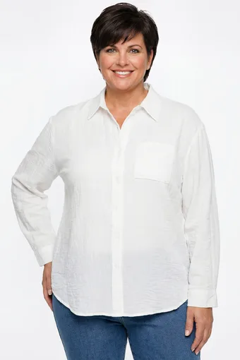 camicia ecrù