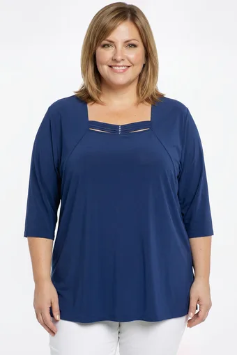 camicetta blu
