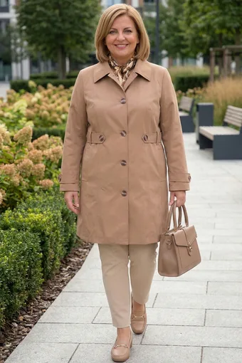 Classico trench color cammello