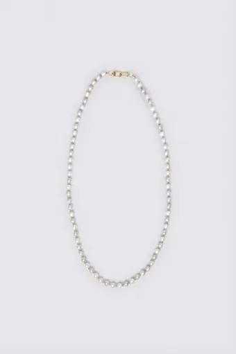 Collana di perline blu