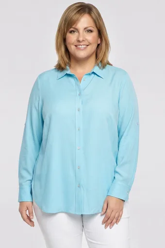 camicia blu