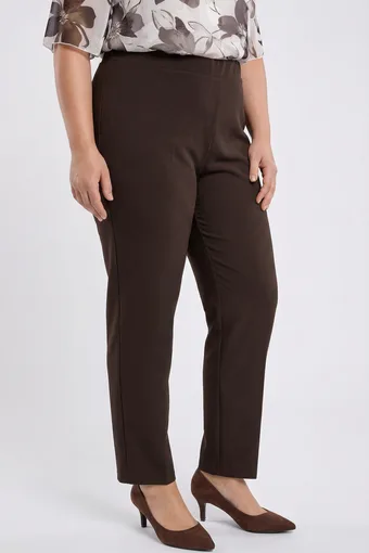Pantaloni eleganti marrone chiaro