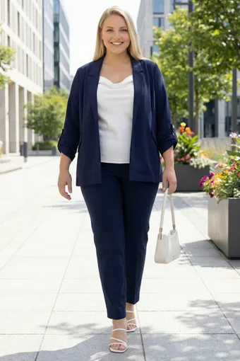 blazer grigio chiaro