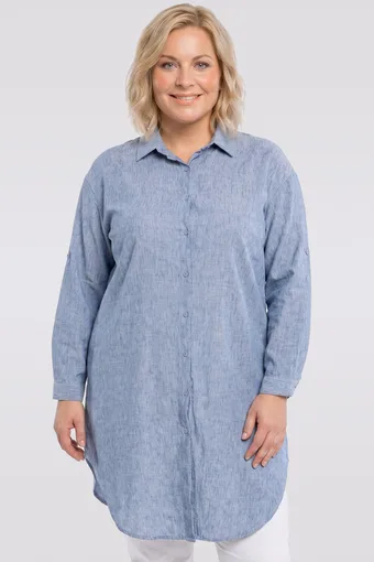 camicia blu