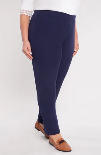 Pantaloni formali blu navy