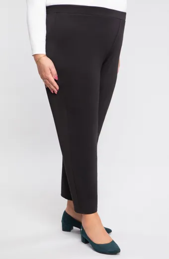 Pantaloni dritti neri