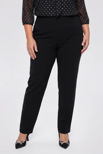 pantaloni eleganti neri con tasche