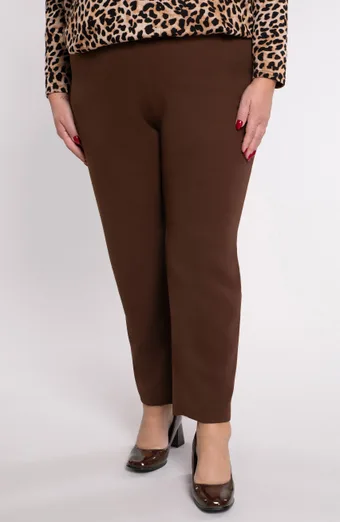 Pantaloni formali marroni