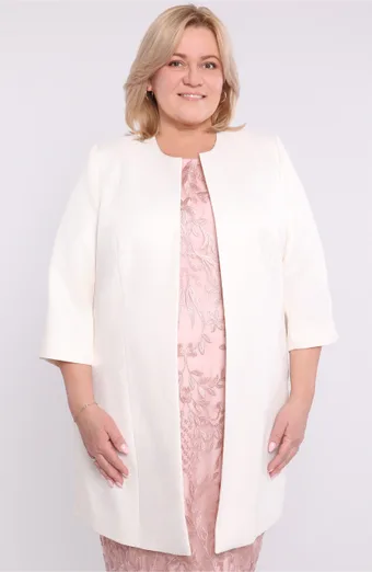 cappotto dalla texture cremosa