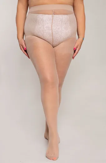 Collant Ribessa beige Collant 30 DEN