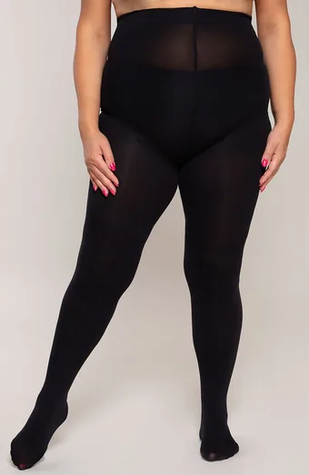 Collant neri 90 DEN Ribessa