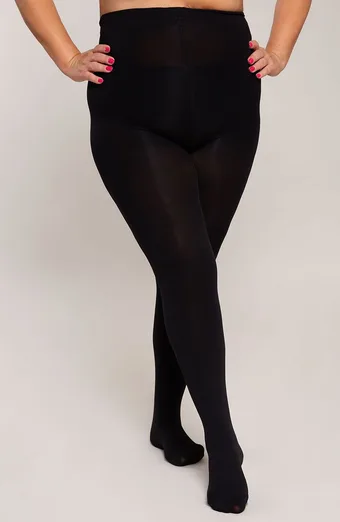 Collant neri 120 DEN Ribessa