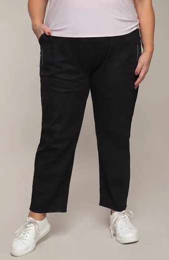 pantaloni a gamba dritta