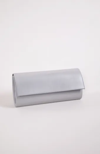 Pochette grigio chiaro opaco
