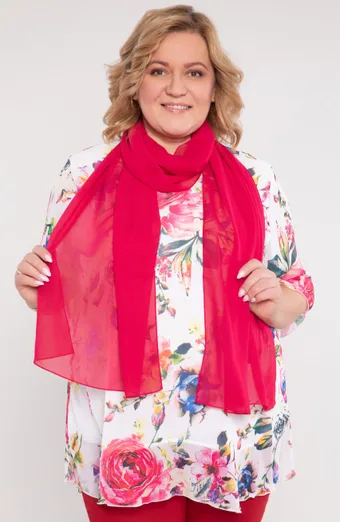 Sciarpa formale rosso chiaro