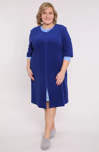Vestaglia blu fiordaliso