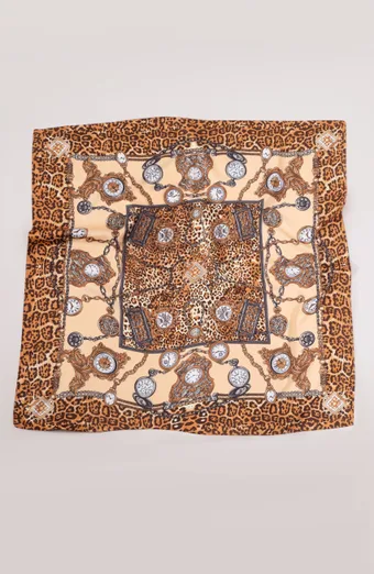 Foulard leopardata