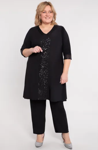 Set di paillettes nere
