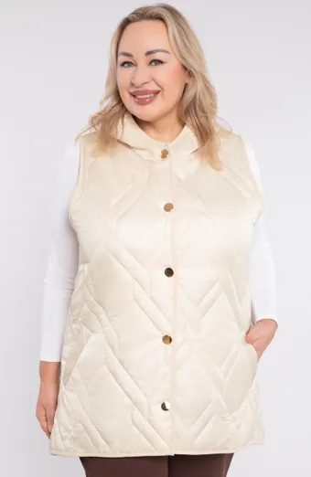 Gilet gilet beige