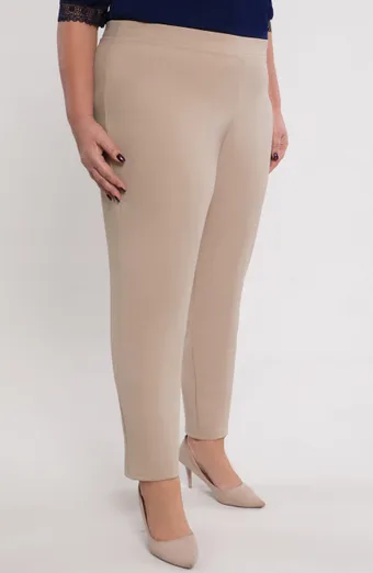 Pantaloni eleganti beige