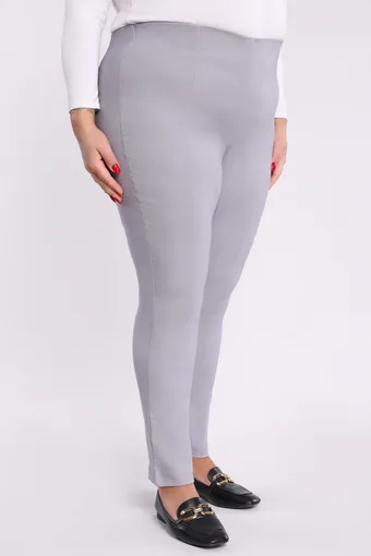 Pantaloni affusolati grigio chiaro