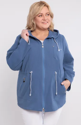 giacca sottile blu