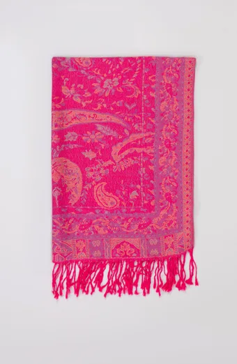 Sciarpa fantasia rosa