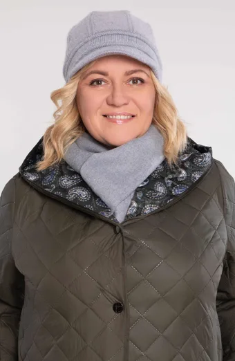 Cappellino da baseball grigio