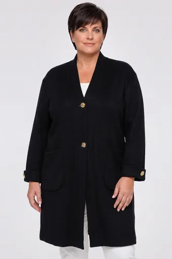 Maglione lungo nero