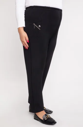 Pantaloni neri morbidi