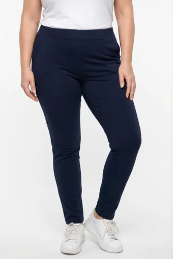 pantaloni da tuta blu navy con tasche
