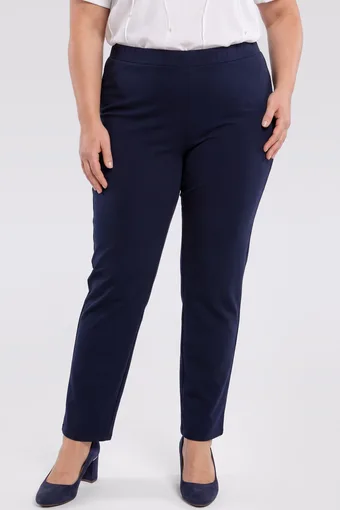 Pantaloni eleganti blu navy