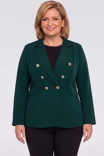 blazer formale verde scuro