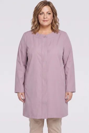 cappotto rosa elegante