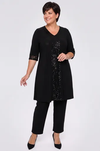 Set di paillettes nere