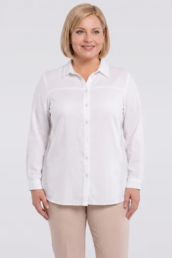 camicia bianca con colletto