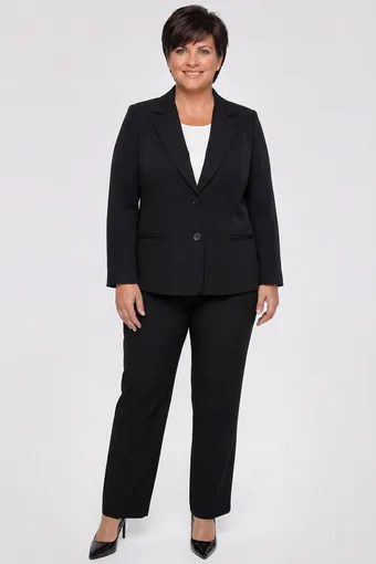 Completo elegante nero