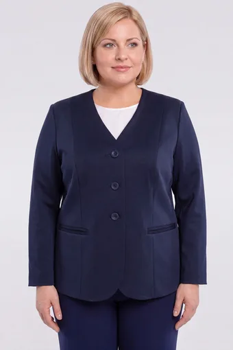 blazer classica blu navy