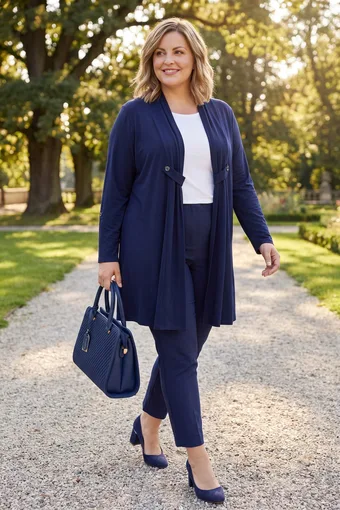 cardigan blu navy
