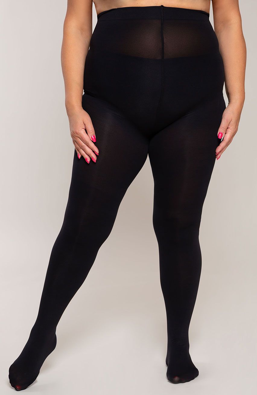 Collant neri 90 DEN Ribessa