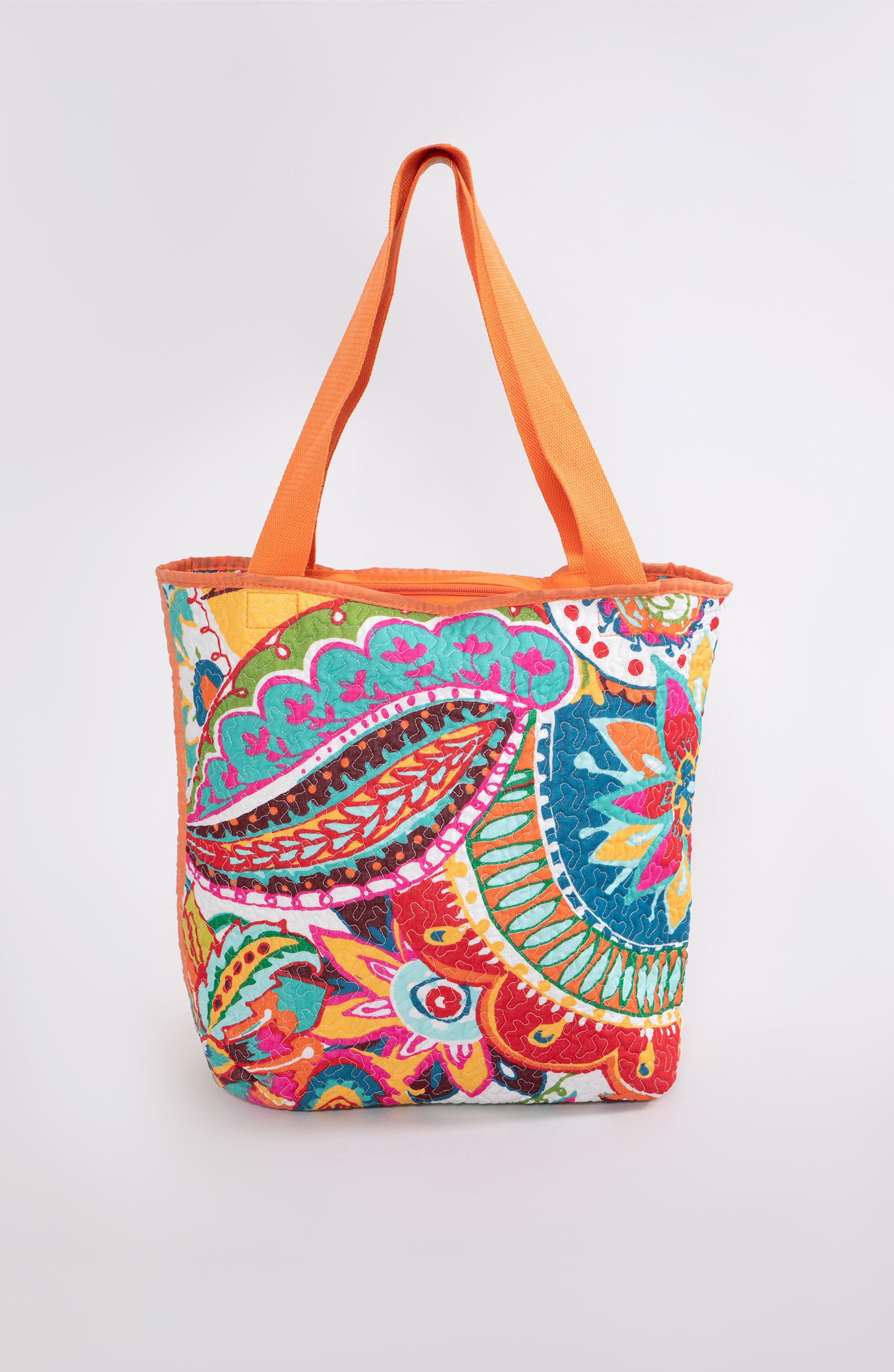 Borsa a fantasia arancione