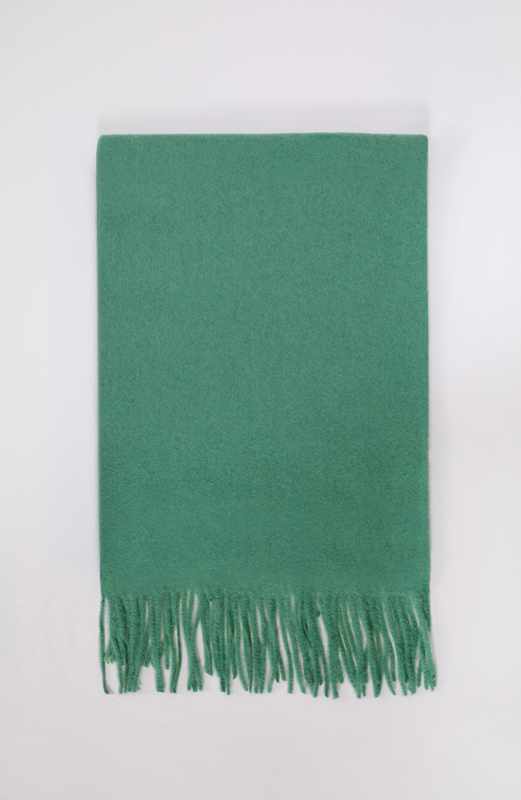 Sciarpa di lana verde