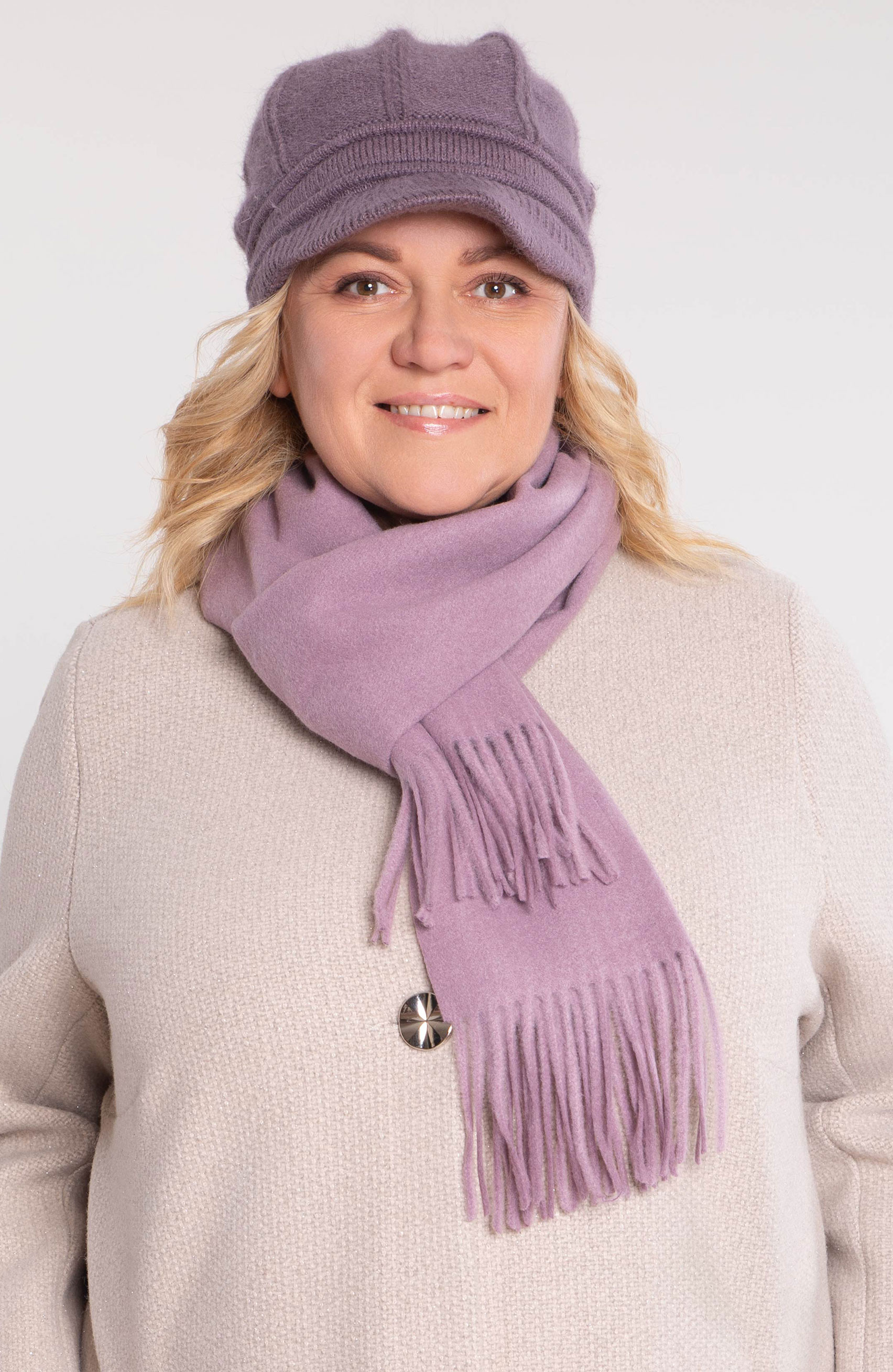 Cappellino da baseball viola