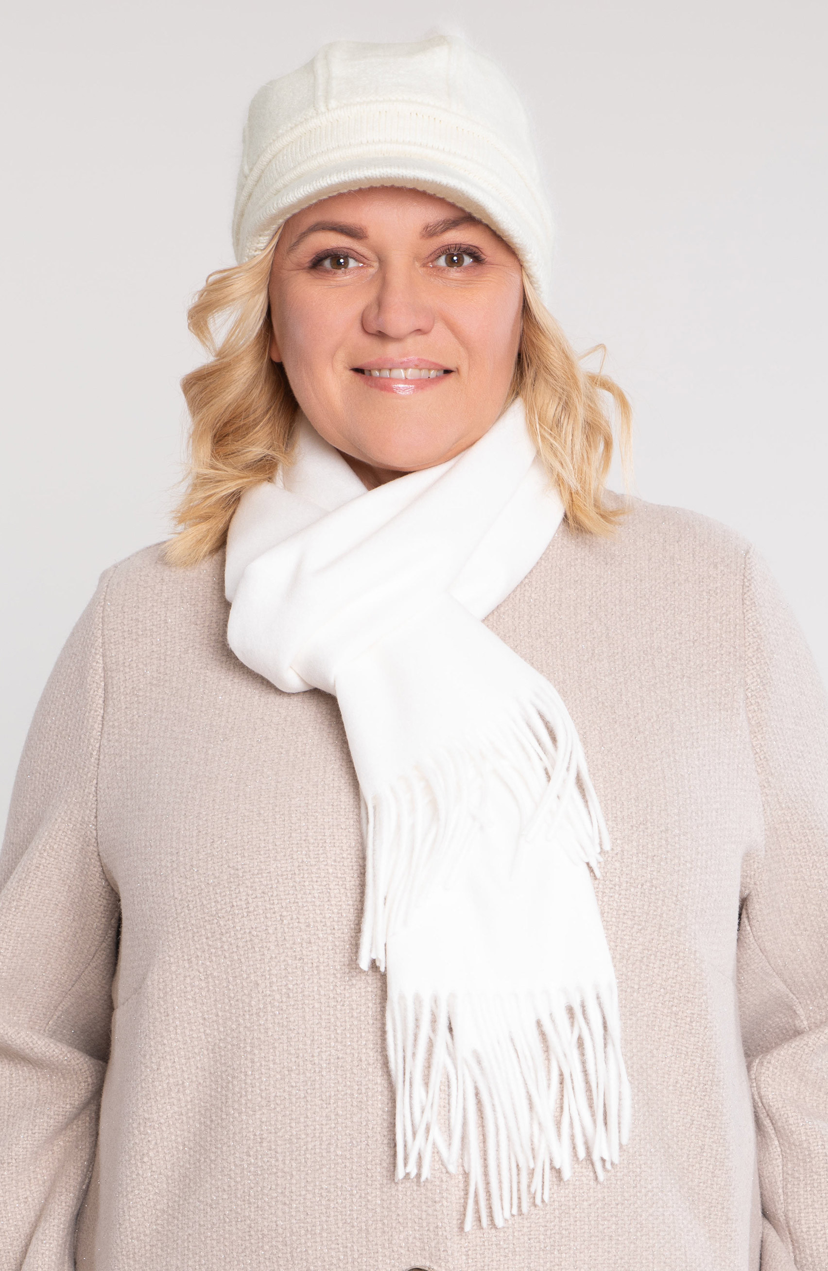 Cappellino da baseball bianco