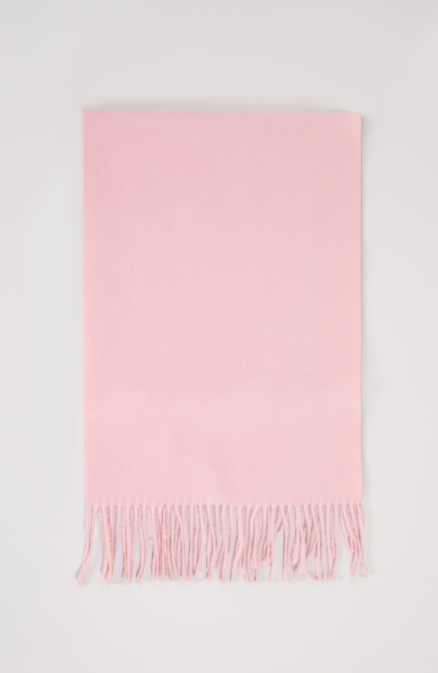sciarpa di lana rosa