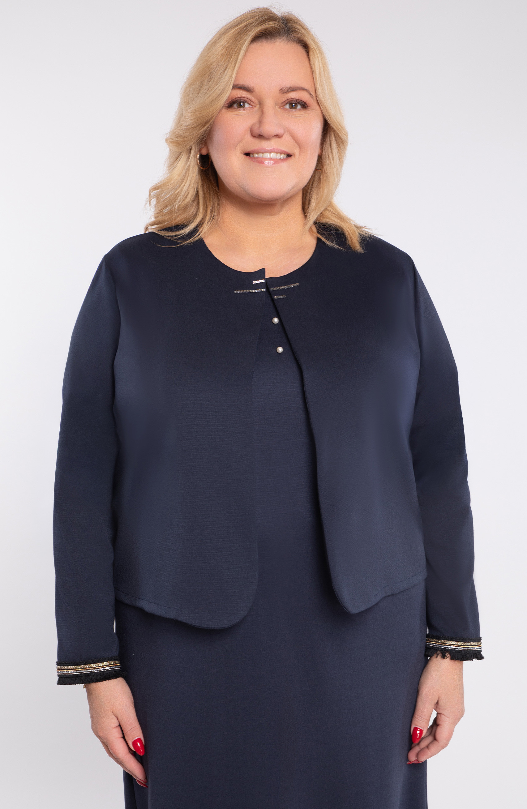 giacca blazer navy
